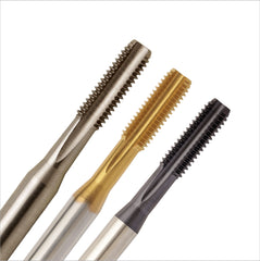 UNC : Short Machine Tap ISO529 Form 'C' HSS-E CIR UNC Bright/TiN/TiCN Size : No. 2 - 1"