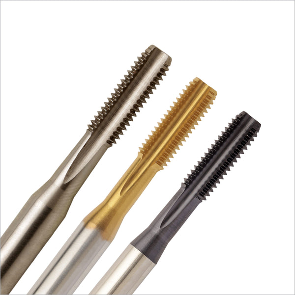 UNC : Short Machine Tap ISO529 Form 'C' HSS-E CIR UNC Bright/TiN/TiCN Size : No. 2 - 1" - EmkayTools