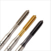 UNC : Short Machine Tap ISO529 Form 'C' HSS-E Fluteless OG 8 deg UNC Bright/TiN/TiCN Size : No. 2 - 1" - EmkayTools