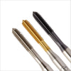 METRIC FINE : Extra Long Machine Tap DIN371 Form 'C' HSS-E Fluteless OG 8 deg MF (4H,5H,6H,6G,7G) OAL 100,120,150 Bright/TiN/TiCN Size : M3 - M20 - EmkayTools