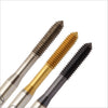 UNC : Machine Tap DIN371/DIN376 Form 'C' HSS-E Fluteless 8 deg UNC Bright/TiN/TiCN Size : No. 2 - 1" - EmkayTools