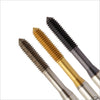 METRIC FINE : Machine Tap DIN371/DIN374 Form 'C' HSS-E Fluteless 8 deg ISO2 MF (6H) Bright/TiN/TiCN Size : M1.6 - M20 - EmkayTools