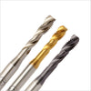 UNF : Short Machine Tap ISO529 Form 'C' HSS-E Spiral Flute 35 deg UNF Bright/TiN/TiCN Size : No. 2 - 1" - EmkayTools