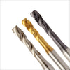METRIC FINE : Short Machine Tap ISO529 Form 'C' HSS-E Spiral Flute 35 deg ISO2 MF (6H) Bright/TiN/TiALN Size : M1.6 - M20 - EmkayTools